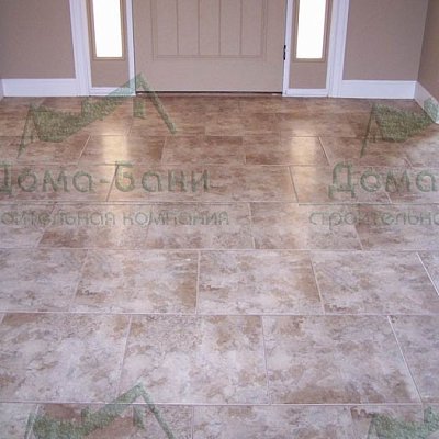 Износостойкая плитка в прихожей